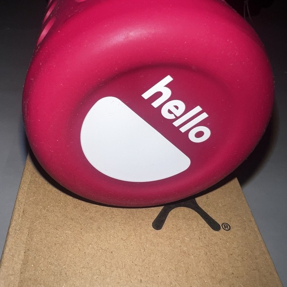 Hydro Flask Kids Wide Mouth Bottle 20 Oz Peony Hot Pink Wide Mouth Straw Cap NEW - Picture 5 of 5